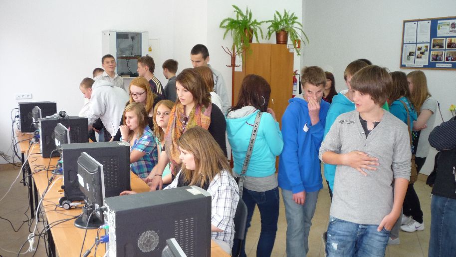 Wizyta modziey z Niemiec
