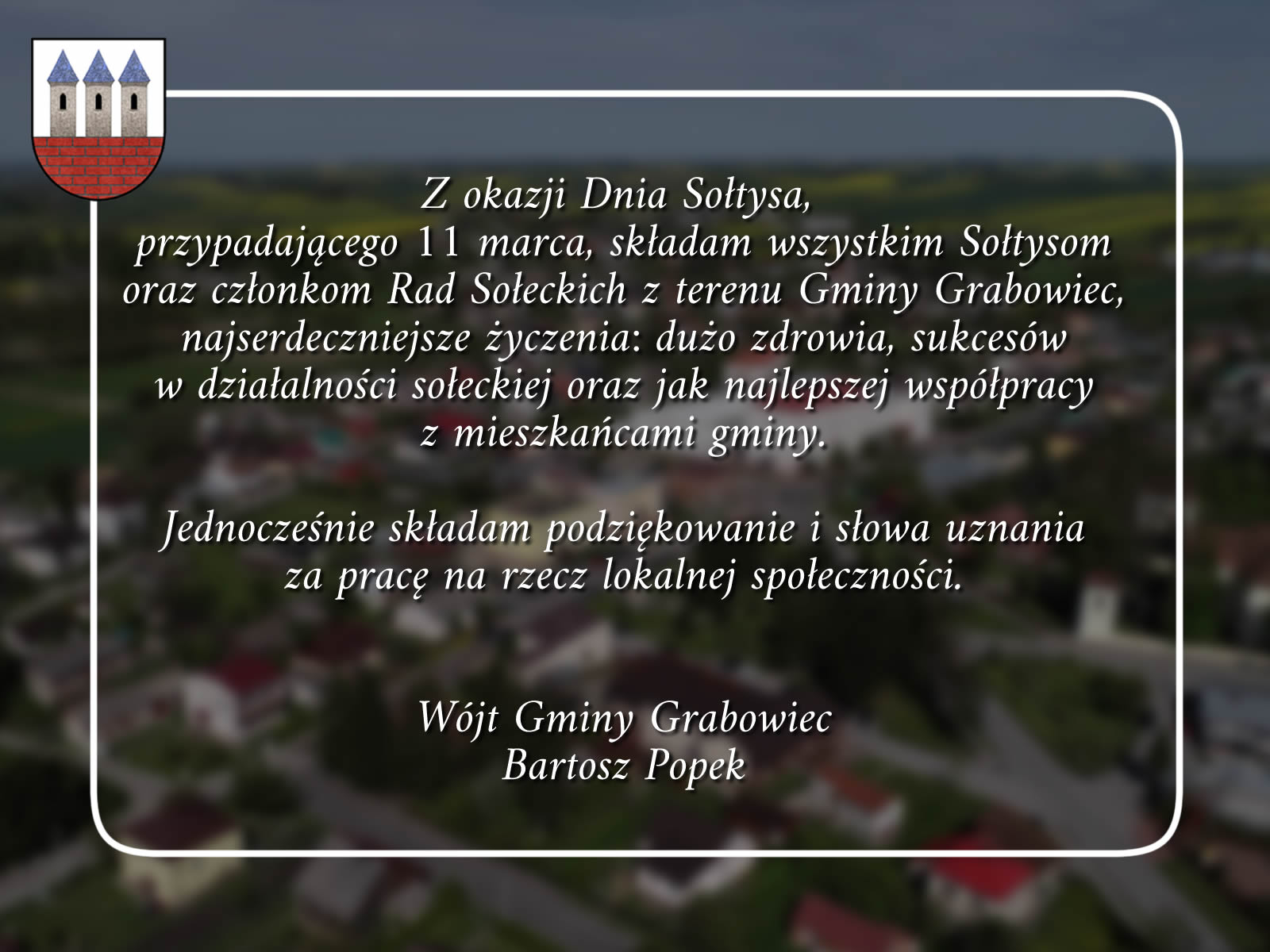 ŻYCZENIA Z OKAZJI DNIA SOŁTYSA