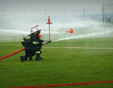 ZAWODY SPORTOWO-POŻARNICZE, GRABOWIEC, MIĄCZYN 2023
