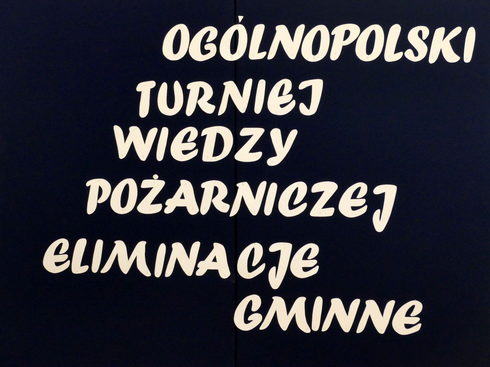 TURNIEJ WIEDZY POŻARNICZEJ