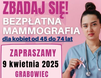 BEZPŁATNA MAMMOGRAFIA