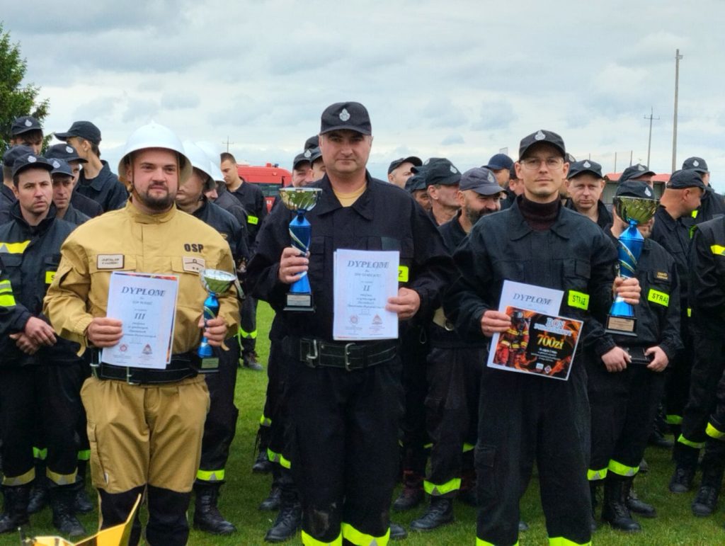 ZAWODY OCHOTNICZYCH STRAŻY POŻARNYCH DLA GMIN GRABOWIEC ORAZ MIĄCZYN