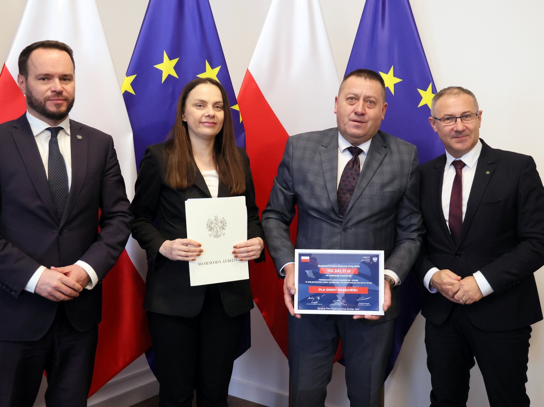 PRZEBUDOWA DROGI GMINNEJ W MIEJSCOWOŚCI GRABOWIEC-GÓRA