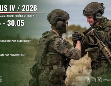 DOŁĄCZ DO IV TURNUSU DOBROWOLNEJ ZASADNICZEJ SŁUŻBY WOJSKOWEJ